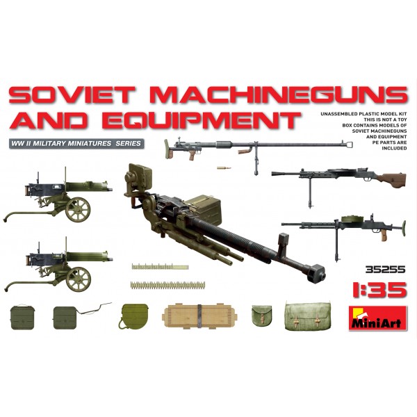 συναρμολογουμενα στραιτωτικα αξεσοιυαρ - συναρμολογουμενα στραιτωτικα οπλα - συναρμολογουμενα στραιτωτικα οχηματα - συναρμολογουμενα μοντελα - 1/35 SOVIET MACHINEGUNS AND EQUIPMENT ΑΞΕΣΟΥΑΡ ΔΙΟΡΑΜΑΤΩΝ 1/35