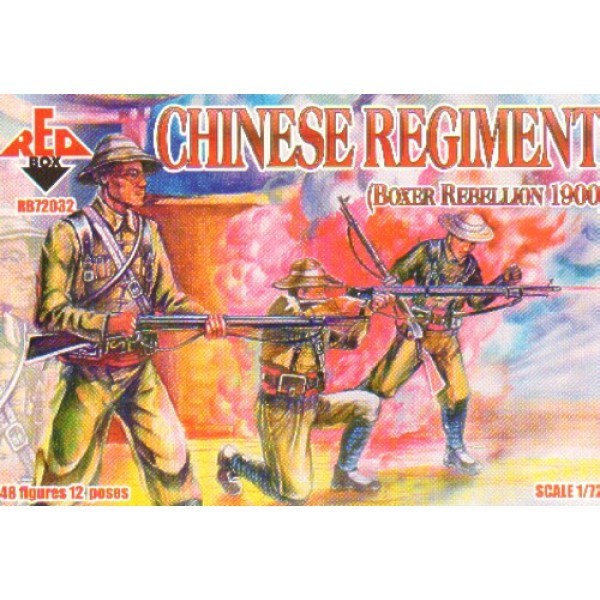 συναρμολογουμενες φιγουρες - συναρμολογουμενα μοντελα - 1/72 CHINESE REGIMENT (BOXER REBELLION 1900) ΦΙΓΟΥΡΕΣ  1/72
