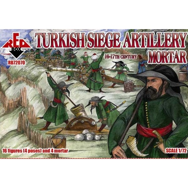 συναρμολογουμενες φιγουρες - συναρμολογουμενα μοντελα - 1/72 TURKISH SIEGE ARTILLERY MORTAR 16th-17th CENTURY ΦΙΓΟΥΡΕΣ  1/72