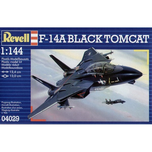 συναρμολογουμενα μοντελα αεροπλανων - συναρμολογουμενα μοντελα - 1/144 GRUMMAN F-14A BLACK TOMCAT ΠΛΑΣΤΙΚΑ ΚΙΤ ΑΕΡΟΠΛΑΝΩΝ 1/144
