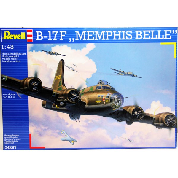 συναρμολογουμενα μοντελα αεροπλανων - συναρμολογουμενα μοντελα - 1/48 B-17F MEMPHIS BELLE ΑΕΡΟΠΛΑΝΑ