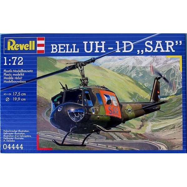 συναρμολογουμενα ελικοπτερα - συναρμολογουμενα μοντελα - 1/72 BELL UH-1D 'SAR' ΕΛΙΚΟΠΤΕΡΑ 1/72