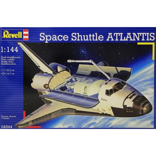 συναρμολογουμενα διαστημικα kits - συναρμολογουμενα μοντελα - 1/144 SPACE SHUTTLE ATLANTIS ΔΙΑΣΤΗΜΙΚΑ KITS