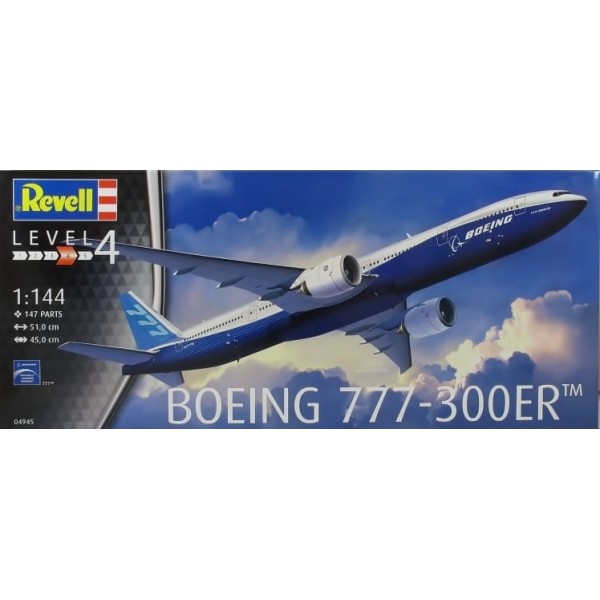 συναρμολογουμενα μοντελα αεροπλανων - συναρμολογουμενα μοντελα - 1/144 BOEING 777-300 ER ΑΕΡΟΠΛΑΝΑ