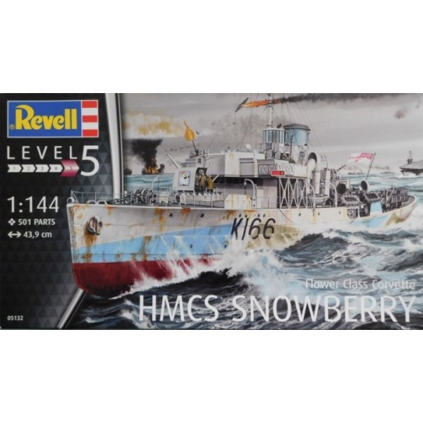 συναρμολογουμενα πλοια - συναρμολογουμενα μοντελα - 1/144 FLOWER CLASS CORVETTE HMCS SNOWBERRY ΠΛΟΙΑ