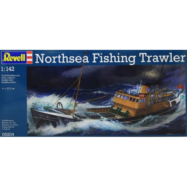 συναρμολογουμενα πλοια - συναρμολογουμενα μοντελα - 1/142 NORTHSEA FISHING TRAWLER ΠΛΟΙΑ