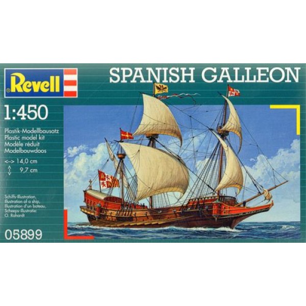 συναρμολογουμενα πλοια - συναρμολογουμενα μοντελα - 1/450 SPANISH GALLEON ΠΛΟΙΑ