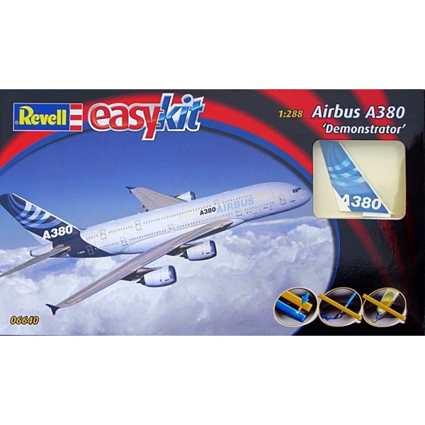 συναρμολογουμενα μοντελα αεροπλανων - συναρμολογουμενα μοντελα - 1/288 AIRBUS A380 ''DEMONSTRATOR'' (EASY KIT) ΠΟΛΙΤΙΚΑ ΑΕΡΟΠΛΑΝΑ