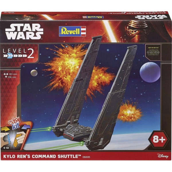συναρμολογουμενα kits star trek - συναρμολογουμενα kits star wars - συναρμολογουμενα μοντελα - KYLO REN'S COMMAND SHUTTLE STAR WARS- STAR TREK KITS