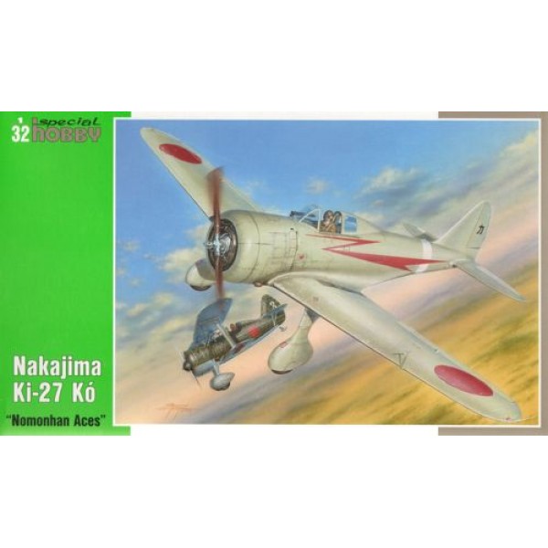 συναρμολογουμενα μοντελα αεροπλανων - συναρμολογουμενα μοντελα - 1/32 NAKAJIMA Ki-27 Ko 'NOMONHAN ACES' ΑΕΡΟΠΛΑΝΑ