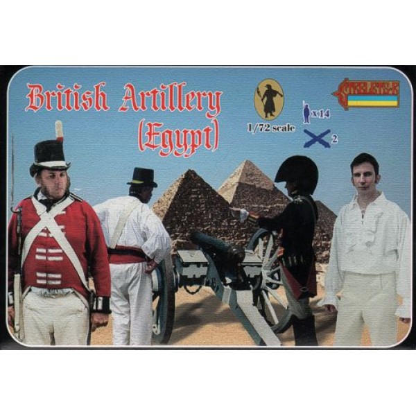 συναρμολογουμενες φιγουρες - συναρμολογουμενα μοντελα - 1/72 BRITISH ARTILLERY (EGYPT) NAPOLEONIC ΦΙΓΟΥΡΕΣ  1/72