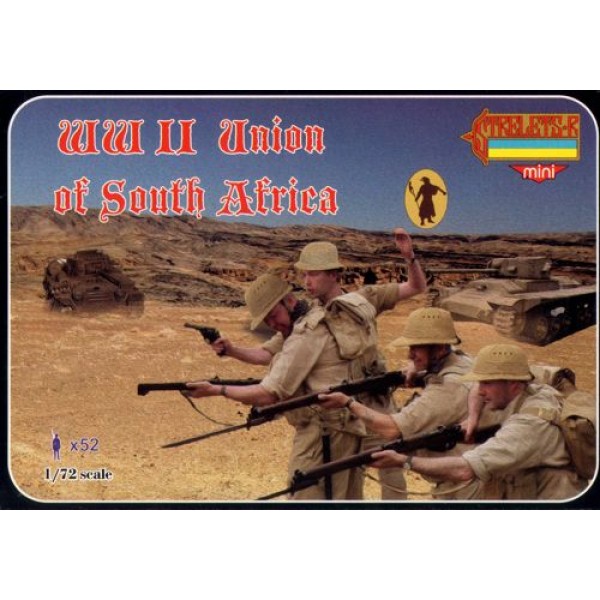 συναρμολογουμενες φιγουρες - συναρμολογουμενα μοντελα - 1/72 UNION OF SOUTH AFRICA WWII ΦΙΓΟΥΡΕΣ  1/72
