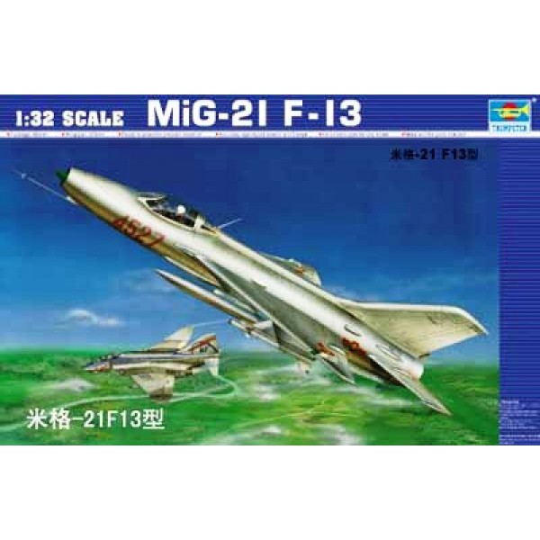 συναρμολογουμενα μοντελα αεροπλανων - συναρμολογουμενα μοντελα - 1/32 MiG-21 F-13 ΠΛΑΣΤΙΚΑ ΚΙΤ ΑΕΡΟΠΛΑΝΩΝ 1/32