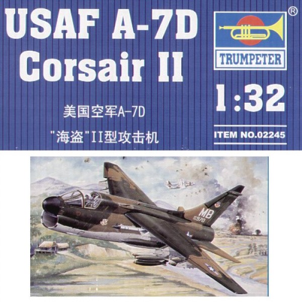 συναρμολογουμενα μοντελα αεροπλανων - συναρμολογουμενα μοντελα - 1/32 A-7D CORSAIR II ΑΕΡΟΠΛΑΝΑ