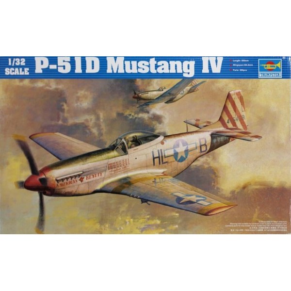 συναρμολογουμενα μοντελα αεροπλανων - συναρμολογουμενα μοντελα - 1/32 P-51D MUSTANG IV ΑΕΡΟΠΛΑΝΑ