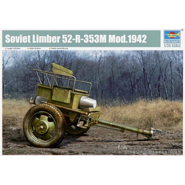 συναρμολογουμενα στραιτωτικα αξεσοιυαρ - συναρμολογουμενα στραιτωτικα οπλα - συναρμολογουμενα στραιτωτικα οχηματα - συναρμολογουμενα μοντελα - 1/35 SOVIET LIMBER 52-R-353M Mod. 1942 ΣΤΡΑΤΙΩΤΙΚΑ ΟΧΗΜΑΤΑ 1/35