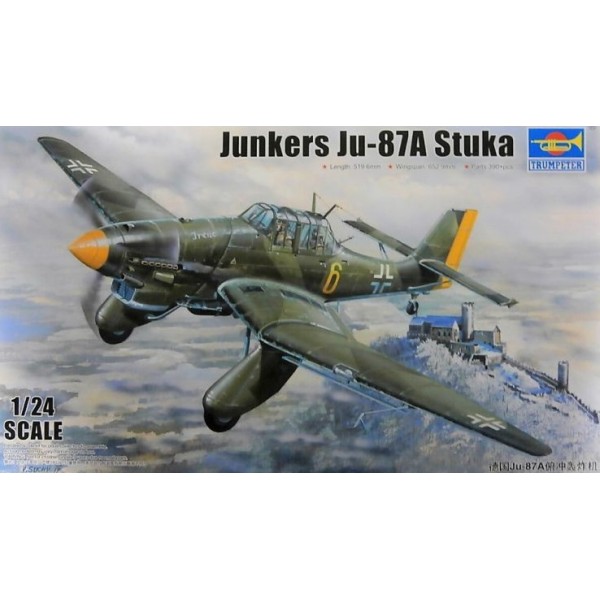 συναρμολογουμενα μοντελα αεροπλανων - συναρμολογουμενα μοντελα - 1/24 JUNKERS Ju-87A Stuka (Dive Bomber) ΑΕΡΟΠΛΑΝΑ