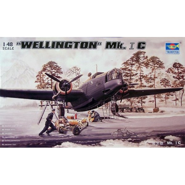 συναρμολογουμενα μοντελα αεροπλανων - συναρμολογουμενα μοντελα - 1/48 'WELLINGTON' Mk. I C ΠΛΑΣΤΙΚΑ ΚΙΤ ΑΕΡΟΠΛΑΝΩΝ 1/48