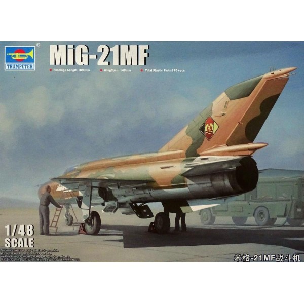 συναρμολογουμενα μοντελα αεροπλανων - συναρμολογουμενα μοντελα - 1/48 MiG-21MF ΑΕΡΟΠΛΑΝΑ