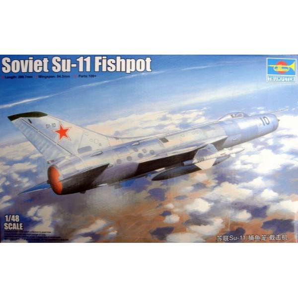 συναρμολογουμενα μοντελα αεροπλανων - συναρμολογουμενα μοντελα - 1/48 SOVIET SUKHOI Su-11 FISHPOT ΑΕΡΟΠΛΑΝΑ