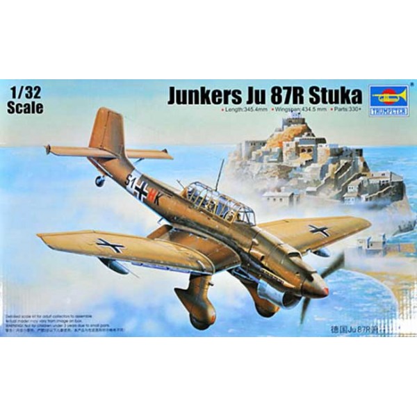 συναρμολογουμενα μοντελα αεροπλανων - συναρμολογουμενα μοντελα - 1/32 JUNKERS Ju-87R STUKA ΠΛΑΣΤΙΚΑ ΚΙΤ ΑΕΡΟΠΛΑΝΩΝ 1/32