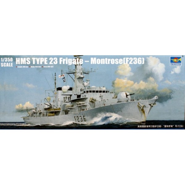 συναρμολογουμενα πλοια - συναρμολογουμενα μοντελα - 1/350 HMS TYPE 23 FRIGATE - MONTROSE(F236) ΠΛΟΙΑ