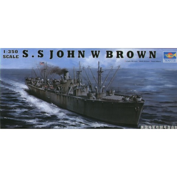 συναρμολογουμενα πλοια - συναρμολογουμενα μοντελα - 1/350 S.S. JOHN BROWN LIBERTY SHIP ΠΛΟΙΑ