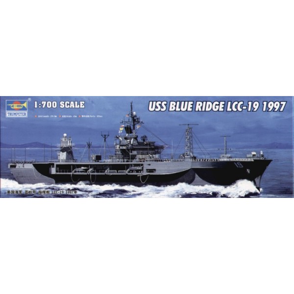 συναρμολογουμενα πλοια - συναρμολογουμενα μοντελα - 1/700 USS BLUE RIDGE LCC-19 1997 ΠΛΟΙΑ