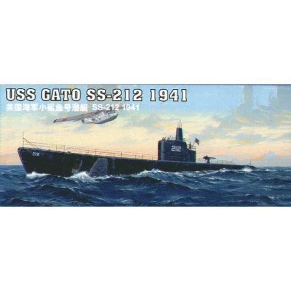 συναρμολογουμενα υποβρυχια - συναρμολογουμενα μοντελα - 1/144 USS GATO SS-212 1941 ΥΠΟΒΡΥΧΙΑ