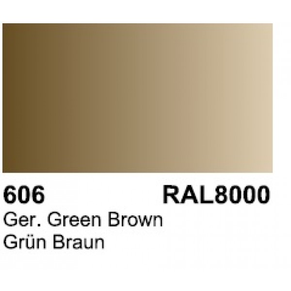 χρωματα μοντελισμου - SURFACE PRIMER GERMAN GREEN BROWN RAL8000 17ml ΑΣΤΑΡΙΑ ΔΙΑΛΥΤΙΚΑ 17ml