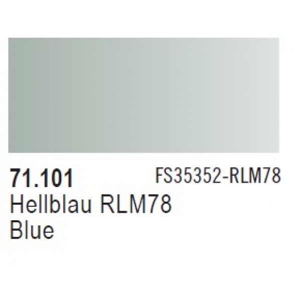 χρωματα μοντελισμου - MODEL AIR BLUE RLM78 17ml VALLEJO ΑΚΡΥΛΙΚΑ MODEL AIR 17ml