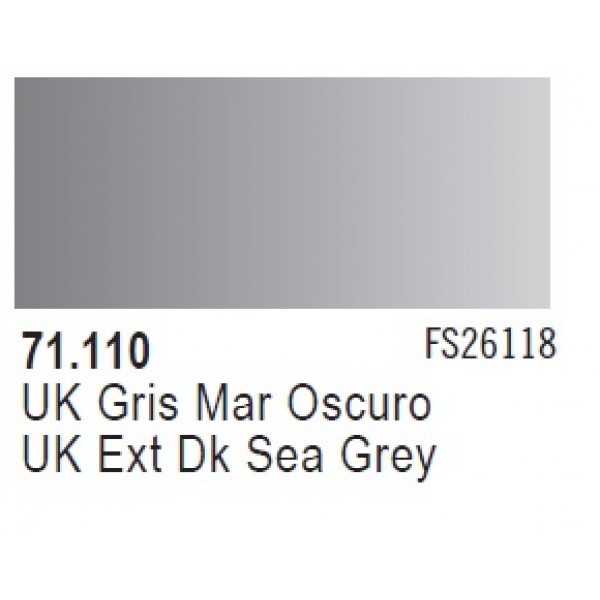 χρωματα μοντελισμου - MODEL AIR UK EXT DK SEA GREY 17ml VALLEJO ΑΚΡΥΛΙΚΑ MODEL AIR 17ml