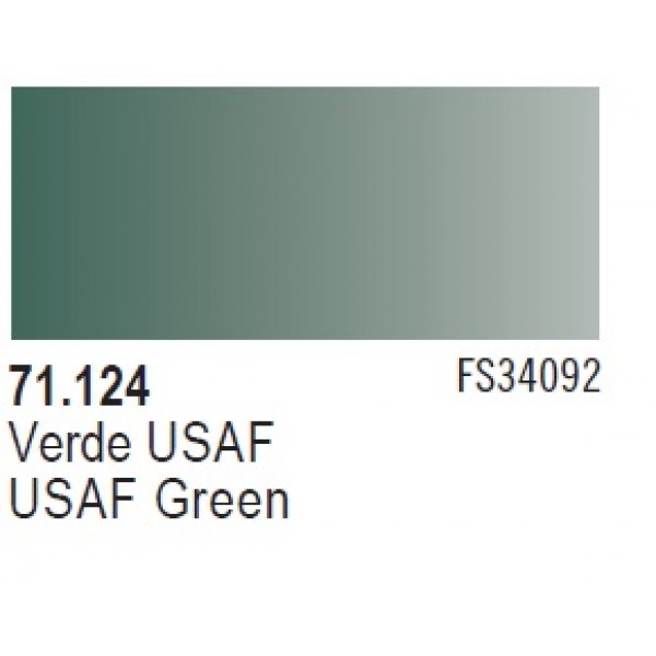 χρωματα μοντελισμου - MODEL AIR USAF GREEN 17ml VALLEJO ΑΚΡΥΛΙΚΑ MODEL AIR 17ml