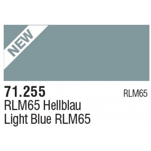 χρωματα μοντελισμου - MODEL AIR LIGHT BLUE RLM65 17ml VALLEJO ΑΚΡΥΛΙΚΑ MODEL AIR 17ml