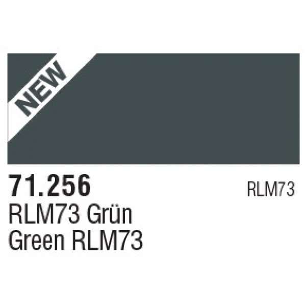 χρωματα μοντελισμου - MODEL AIR GREEN RLM73 17ml VALLEJO ΑΚΡΥΛΙΚΑ MODEL AIR 17ml