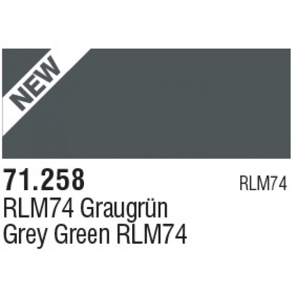 χρωματα μοντελισμου - MODEL AIR GREY GREEN RLM74 17ml VALLEJO ΑΚΡΥΛΙΚΑ MODEL AIR 17ml