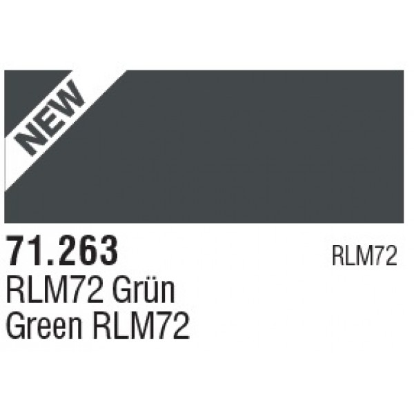 χρωματα μοντελισμου - MODEL AIR GREEN RLM72 17ml VALLEJO ΑΚΡΥΛΙΚΑ MODEL AIR 17ml