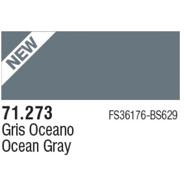 χρωματα μοντελισμου - MODEL AIR OCEAN GREY FS36176 - BS629 17ml VALLEJO ΑΚΡΥΛΙΚΑ MODEL AIR 17ml