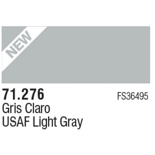 χρωματα μοντελισμου - MODEL AIR USAF LIGHT GRAY FS36495 17ml VALLEJO ΑΚΡΥΛΙΚΑ MODEL AIR 17ml