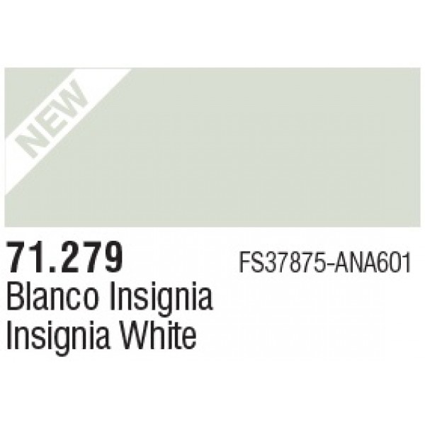 χρωματα μοντελισμου - MODEL AIR INSIGNIA WHITE FS37875 - ANA601 17ml VALLEJO ΑΚΡΥΛΙΚΑ MODEL AIR 17ml