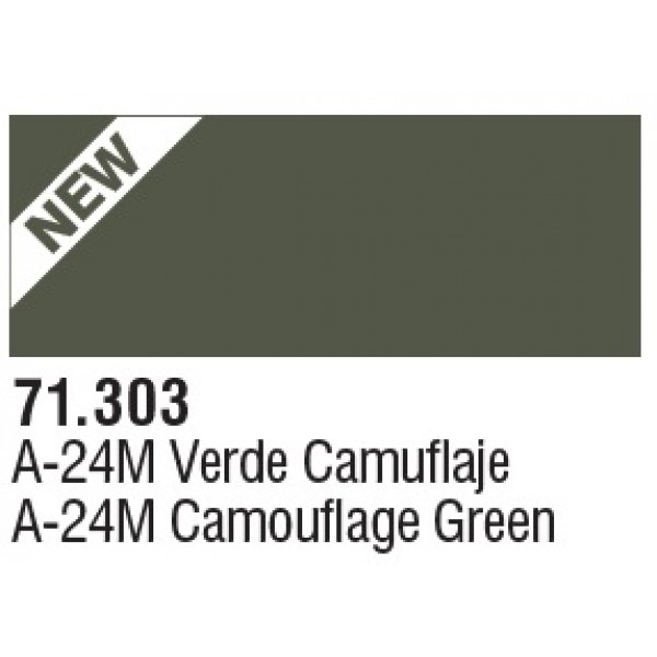 χρωματα μοντελισμου - MODEL AIR A-24 CAMOUFLAGE GREEN 17ml VALLEJO ΑΚΡΥΛΙΚΑ MODEL AIR 17ml