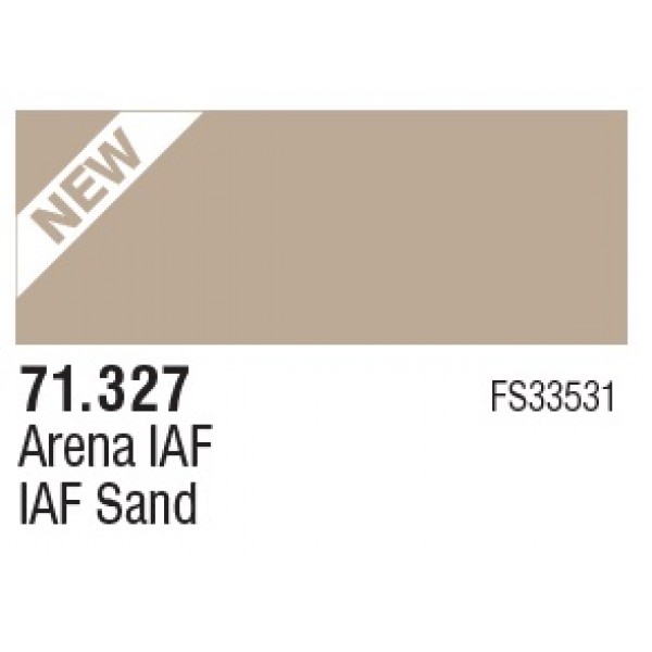 χρωματα μοντελισμου - MODEL AIR IAF SAND FS33531 17ml VALLEJO ΑΚΡΥΛΙΚΑ MODEL AIR 17ml