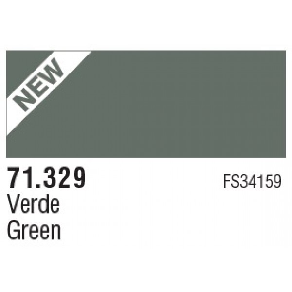 χρωματα μοντελισμου - MODEL AIR GREEN FS34159 17ml VALLEJO ΑΚΡΥΛΙΚΑ MODEL AIR 17ml