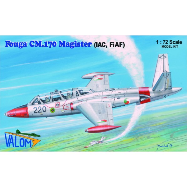 συναρμολογουμενα μοντελα αεροπλανων - συναρμολογουμενα μοντελα - 1/72 FOUGA CM.170 MAGISTER (IAC, FiAF) ΑΕΡΟΠΛΑΝΑ