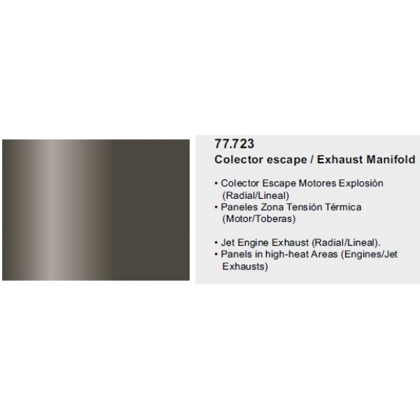 χρωματα μοντελισμου - EXHAUST MANIFOLD AIRBRUSH METAL COLOR 32ml VALLEJO AIRBRUSH METAL COLOR