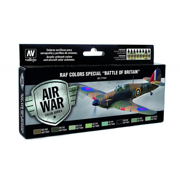 χρωματα μοντελισμου - AIRBRUSH SET RAF COLOR SPECIAL 'BATTLE OF BRITAIN' ΧΡΩΜΑΤΑ ΣΕΤ