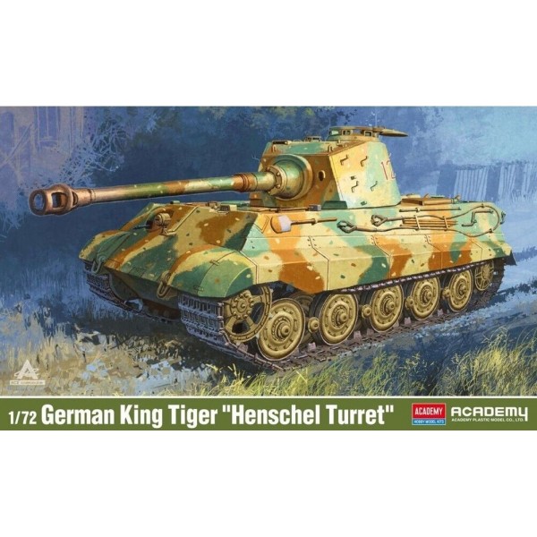 συναρμολογουμενα στραιτωτικα αξεσοιυαρ - συναρμολογουμενα στραιτωτικα οπλα - συναρμολογουμενα στραιτωτικα οχηματα - συναρμολογουμενα μοντελα - 1/72 GERMAN KING TIGER ''Henschel Turret'' ΣΤΡΑΤΙΩΤΙΚΑ ΟΧΗΜΑΤΑ - ΟΠΛΑ - ΑΞΕΣΟΥΑΡ