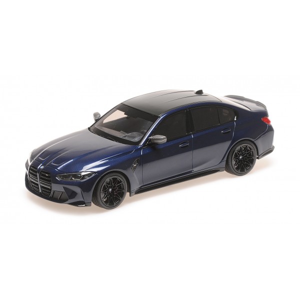 ετοιμα μοντελα αυτοκινητων - ετοιμα μοντελα - 1/18 BMW M3 (G80) 2020 DARK BLUE (SEALED BODY) ΑΥΤΟΚΙΝΗΤΑ