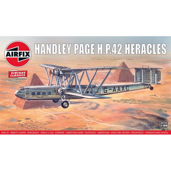 συναρμολογουμενα μοντελα αεροπλανων - συναρμολογουμενα μοντελα - 1/144 HANDELY PAGE H.P.42 HERACLES ΑΕΡΟΠΛΑΝΑ