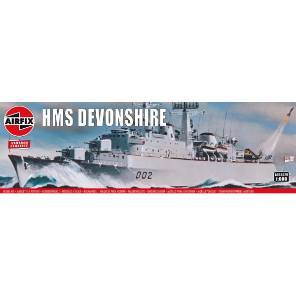 συναρμολογουμενα πλοια - συναρμολογουμενα μοντελα - 1/600 HMS DEVONSHIRE ΠΛΟΙΑ